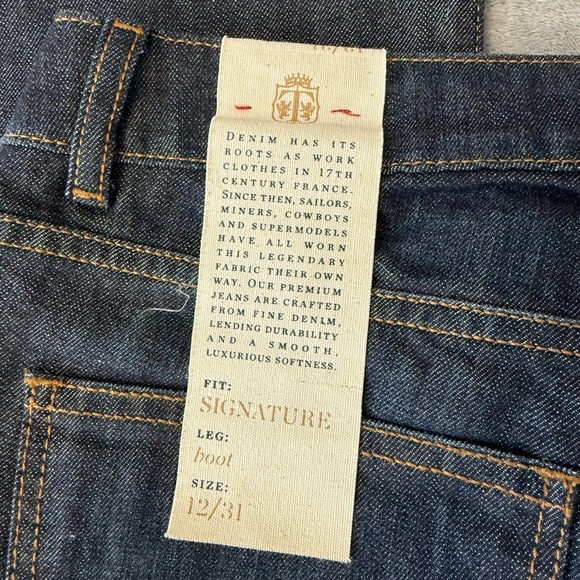 Talbots Signature Boot Dark BlueJeans - Picture 7 of 9